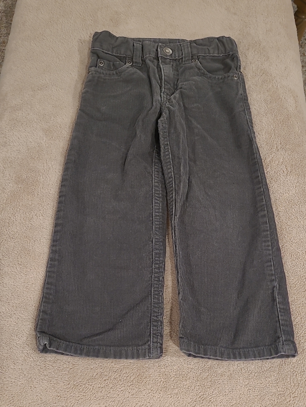 Carter's Gray Corduroy Jeans 4